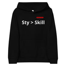 Load image into Gallery viewer, Kids Style over Skill Hoodie