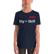 Load image into Gallery viewer, Youth Style over skill tee
