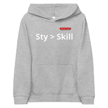 Load image into Gallery viewer, Kids Style over Skill Hoodie
