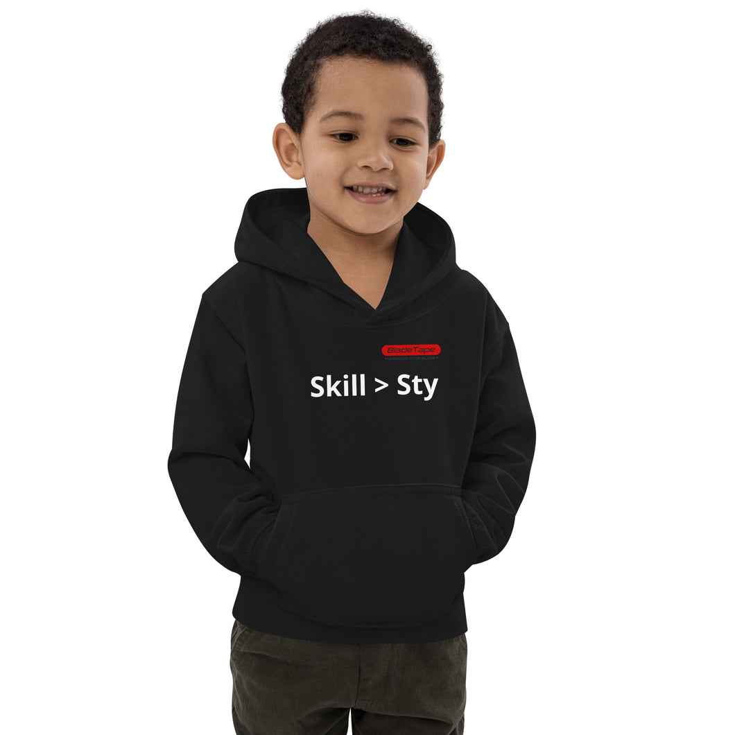 Skill Over Style Kids Hoodie